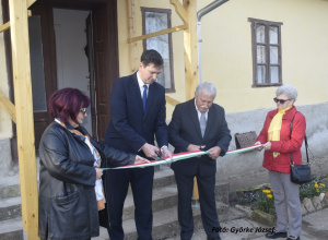 Tájház átadás (tetőfelújítás)